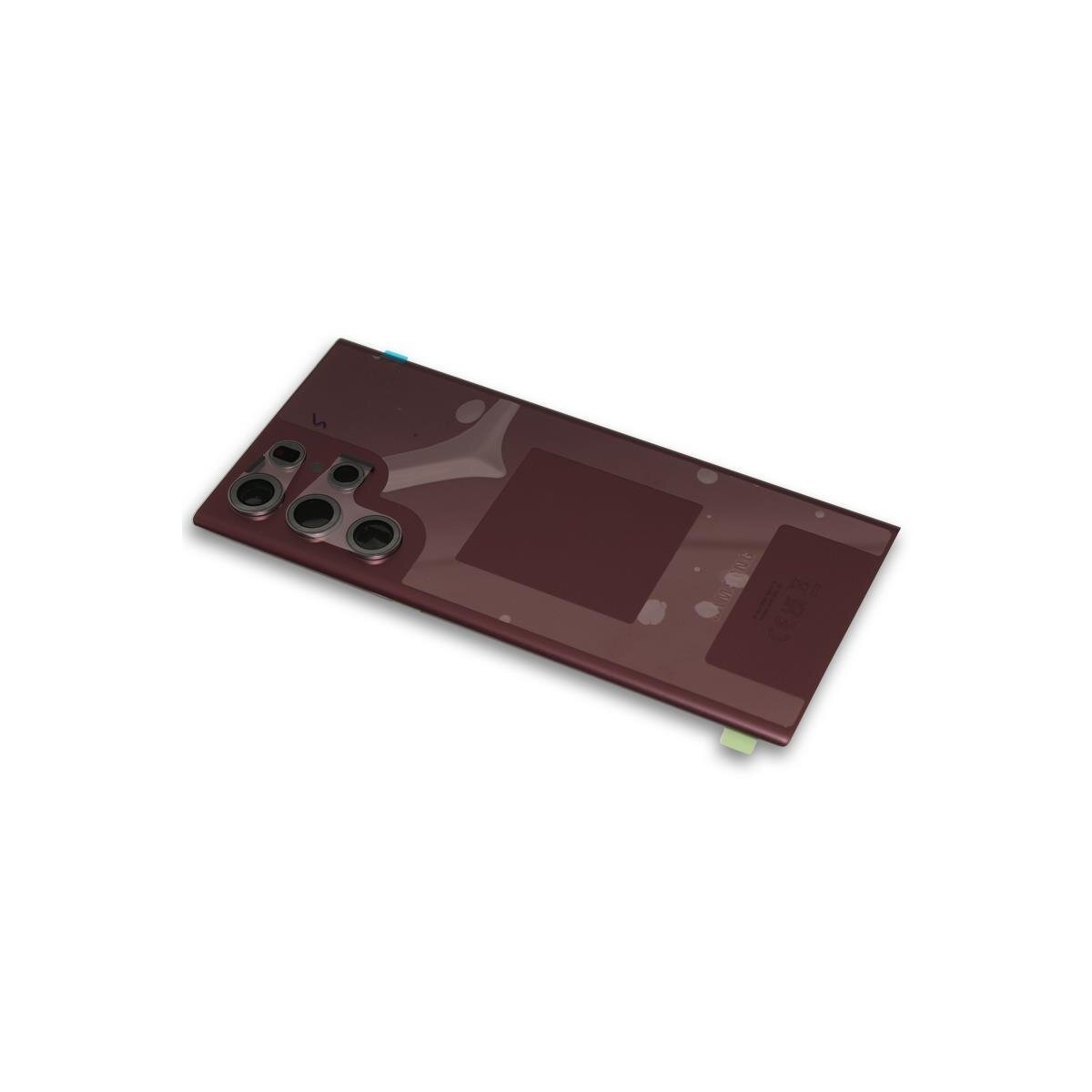 Original Samsung Galaxy S22 Ultra Backcover Dunkelrot – Bild 2