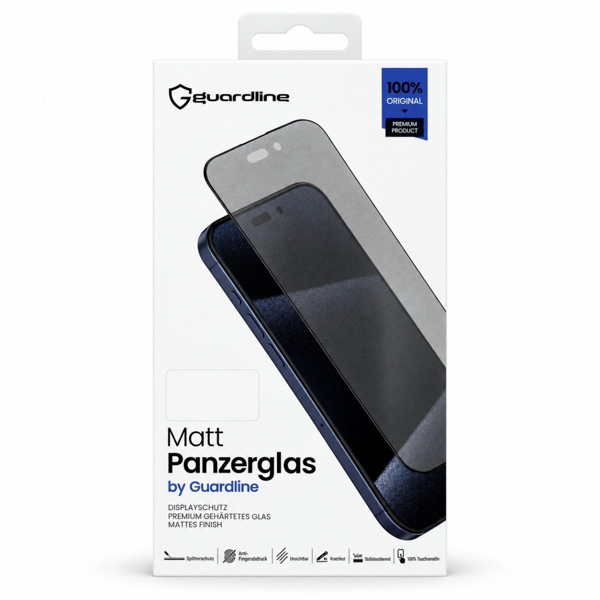 Guardline - Panzerglas ScreenGuard Matt für iPhone 13 |13 Pro | 14 – Bild 4