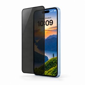 Guardline - Panzerglas ScreenGuard Privacy für iPhone 14 Pro Max |15 Plus | 16 Plus