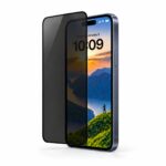 Guardline - Panzerglas ScreenGuard Privacy für iPhone 15 Pro Max