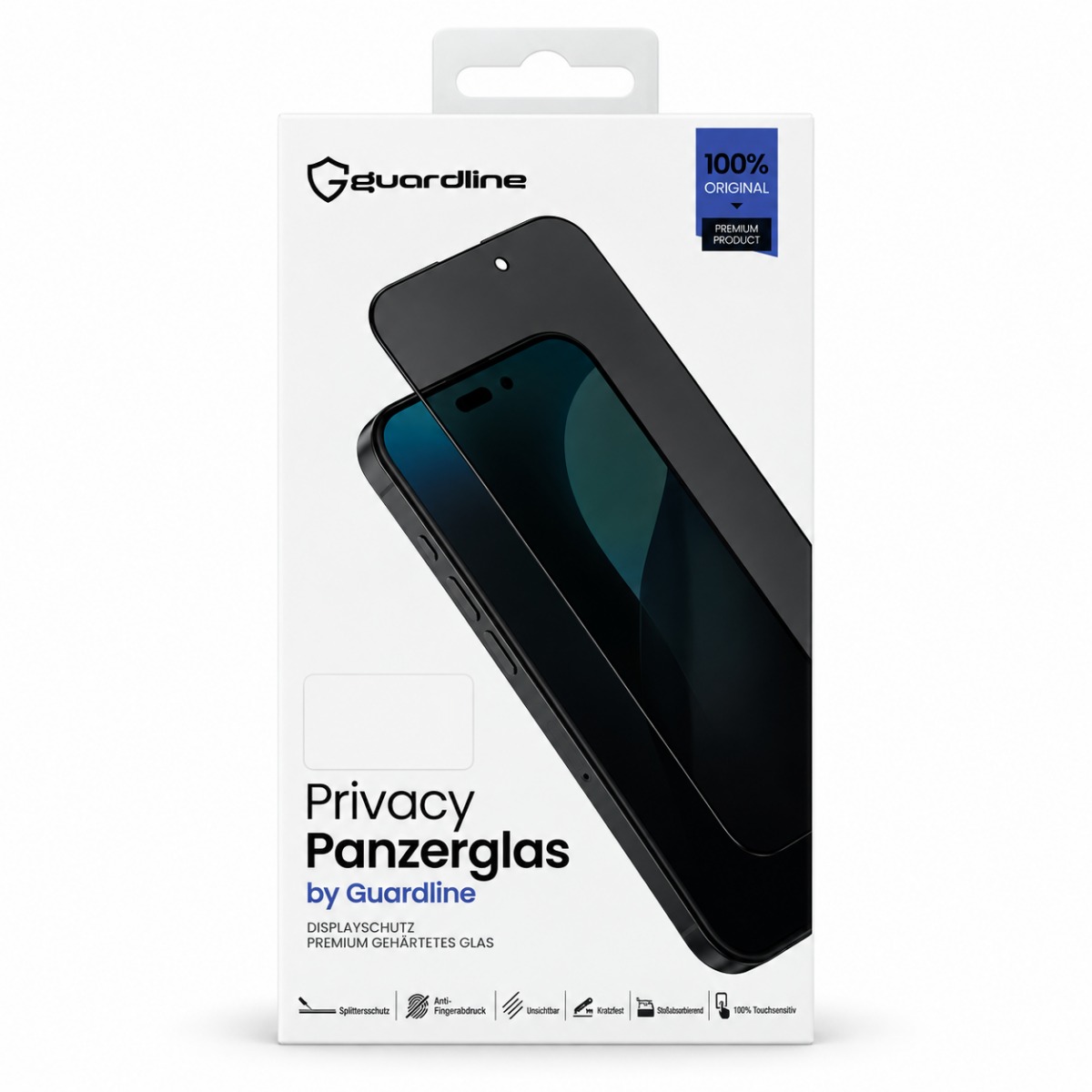Guardline - Panzerglas ScreenGuard Privacy für Galaxy S25 Ultra – Bild 4