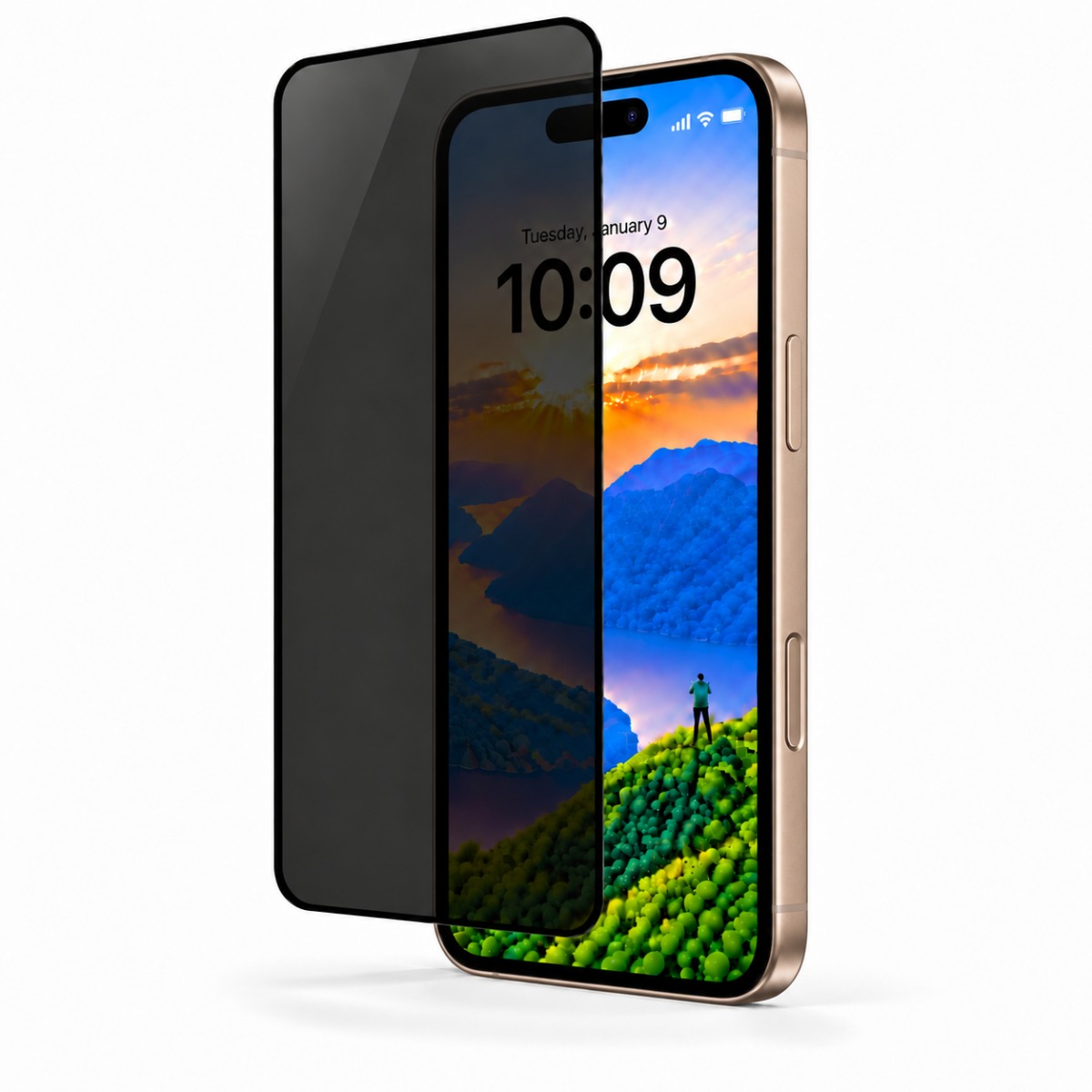 Guardline - Panzerglas ScreenGuard Privacy für iPhone 16 Pro Max