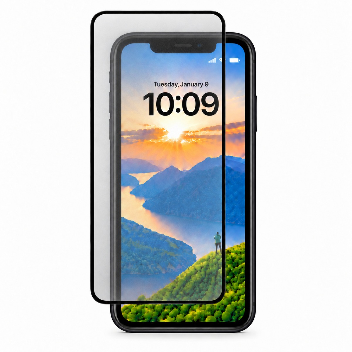 Guardline - Panzerglas ScreenGuard Matt für iPhone XR | 11 – Bild 2