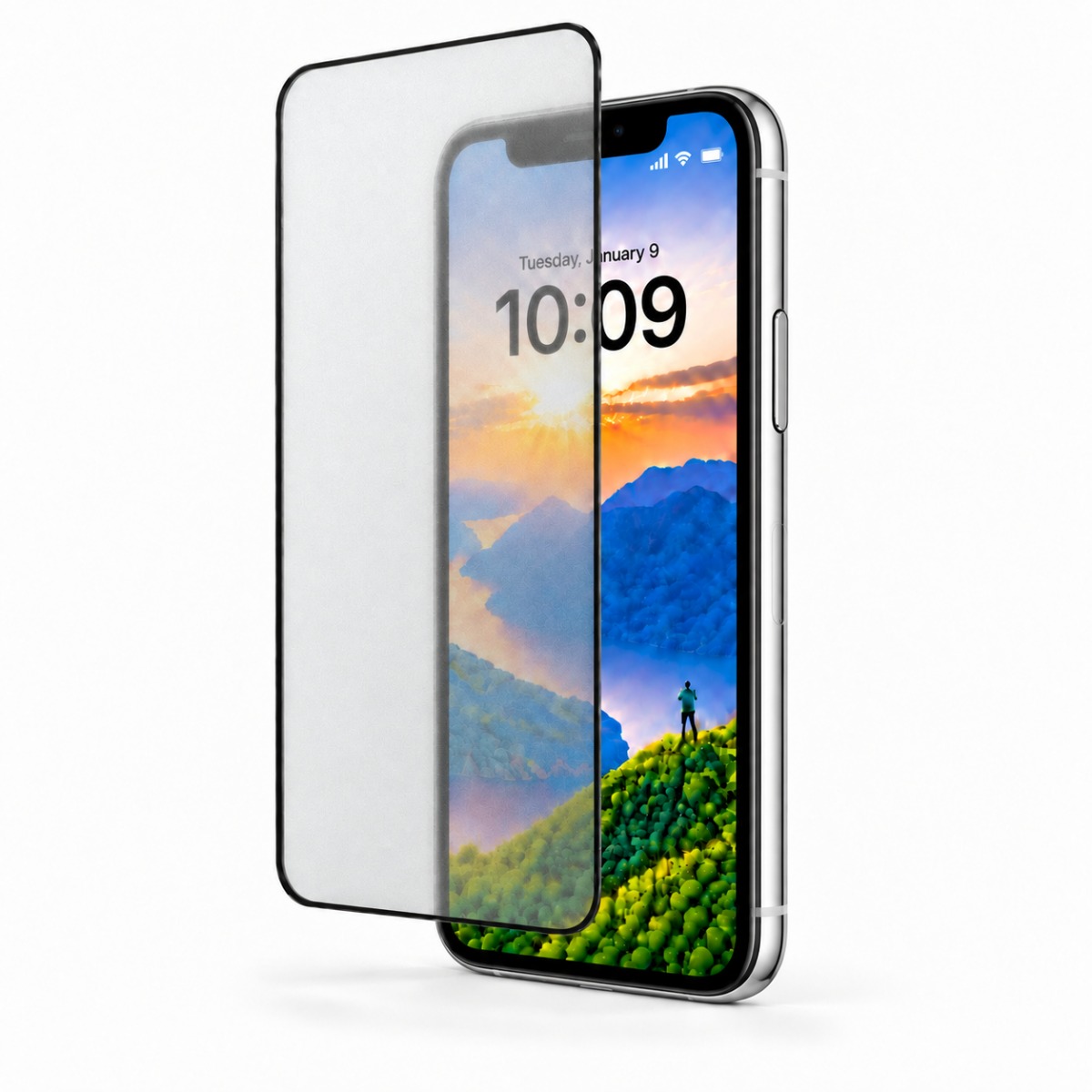 Guardline - Panzerglas ScreenGuard Matt für iPhone XS Max | 11 Pro Max