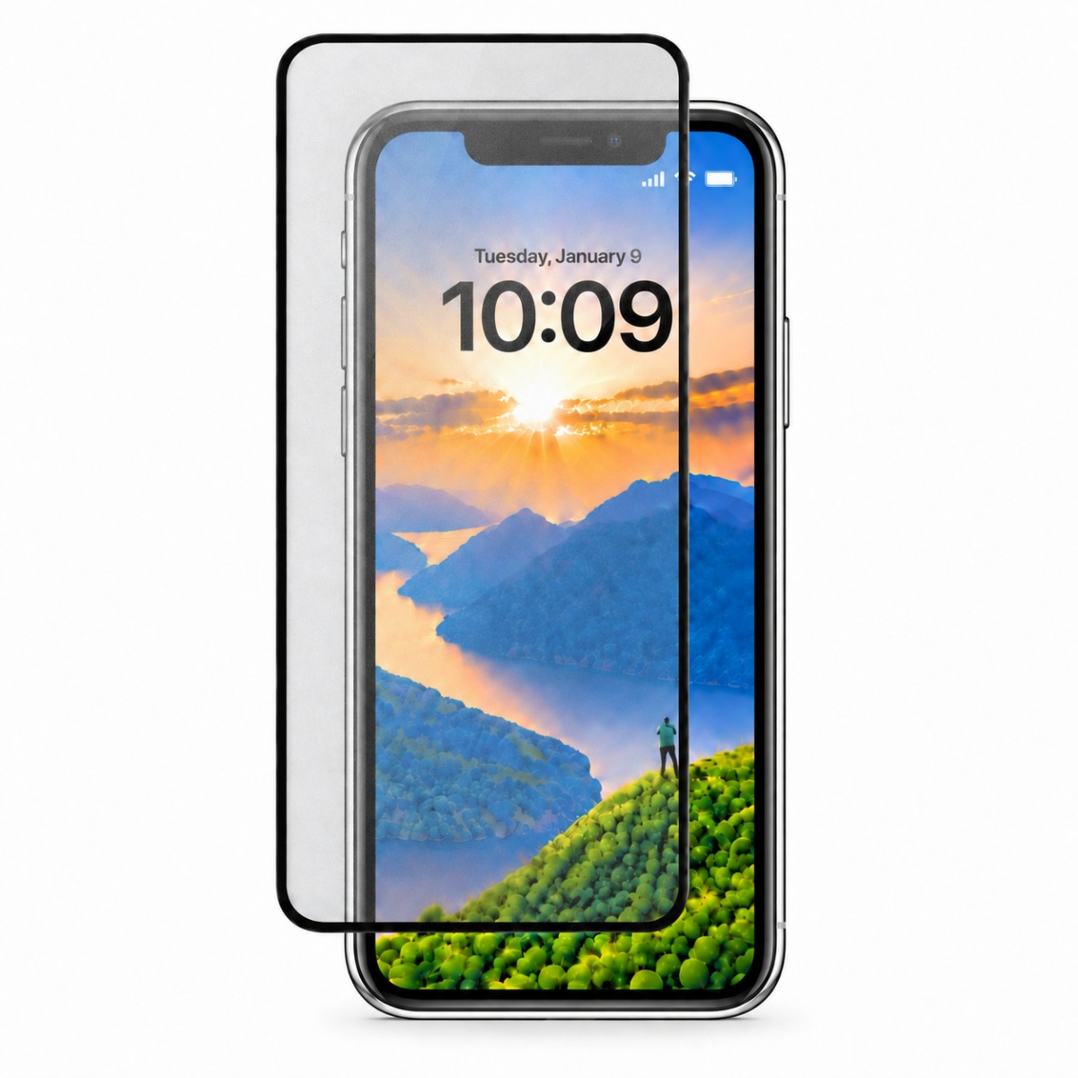 Guardline - Panzerglas ScreenGuard Matt für iPhone XS Max | 11 Pro Max – Bild 2