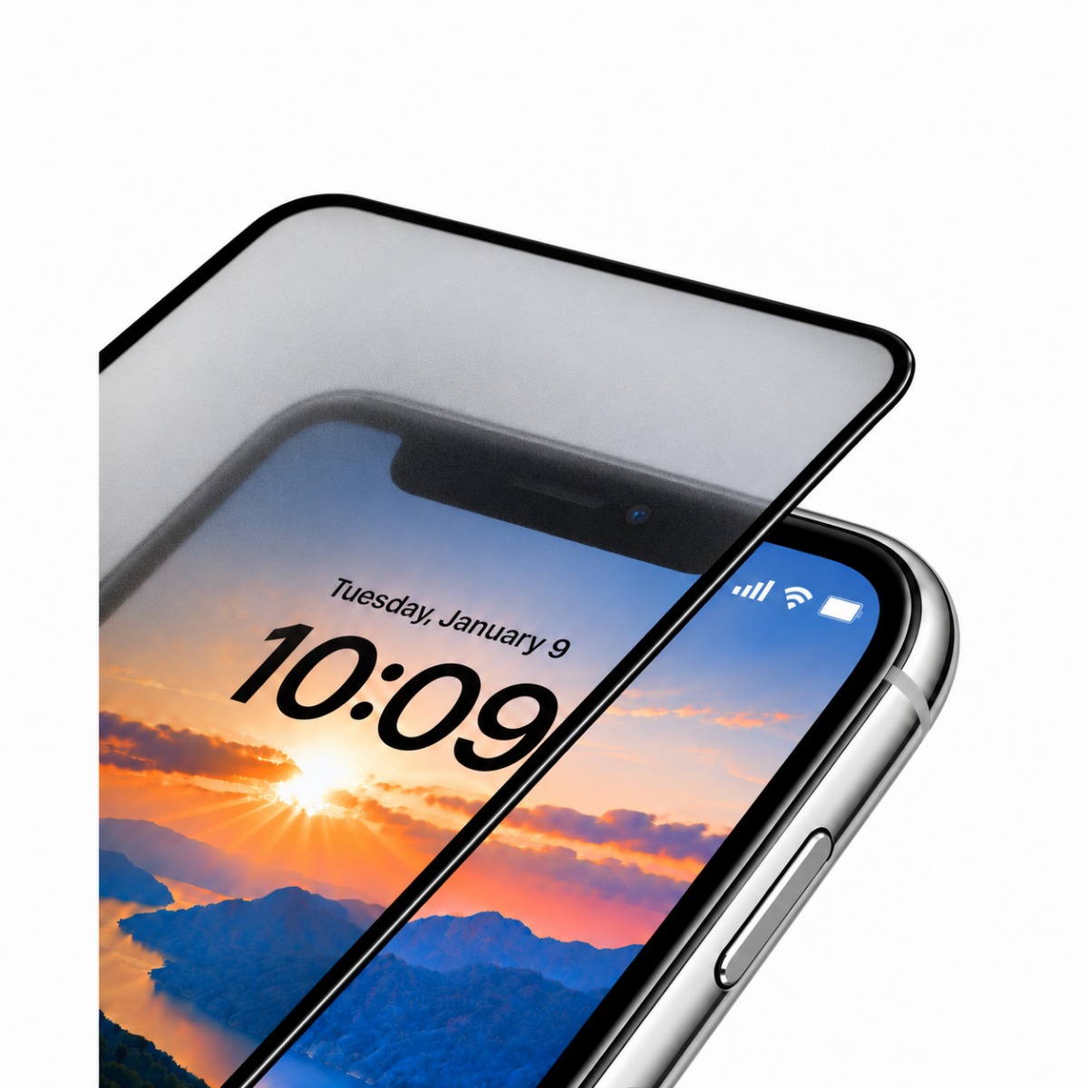 Guardline - Panzerglas ScreenGuard Matt für iPhone XS Max | 11 Pro Max – Bild 3