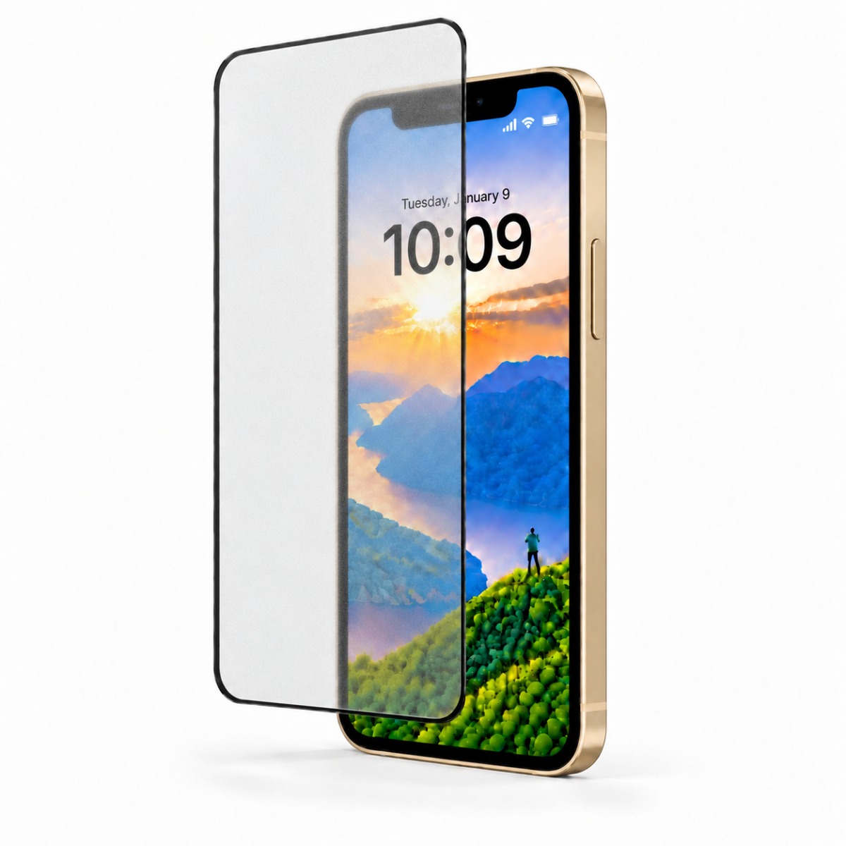 Guardline - Panzerglas ScreenGuard Matt für iPhone 12 | 12 Pro