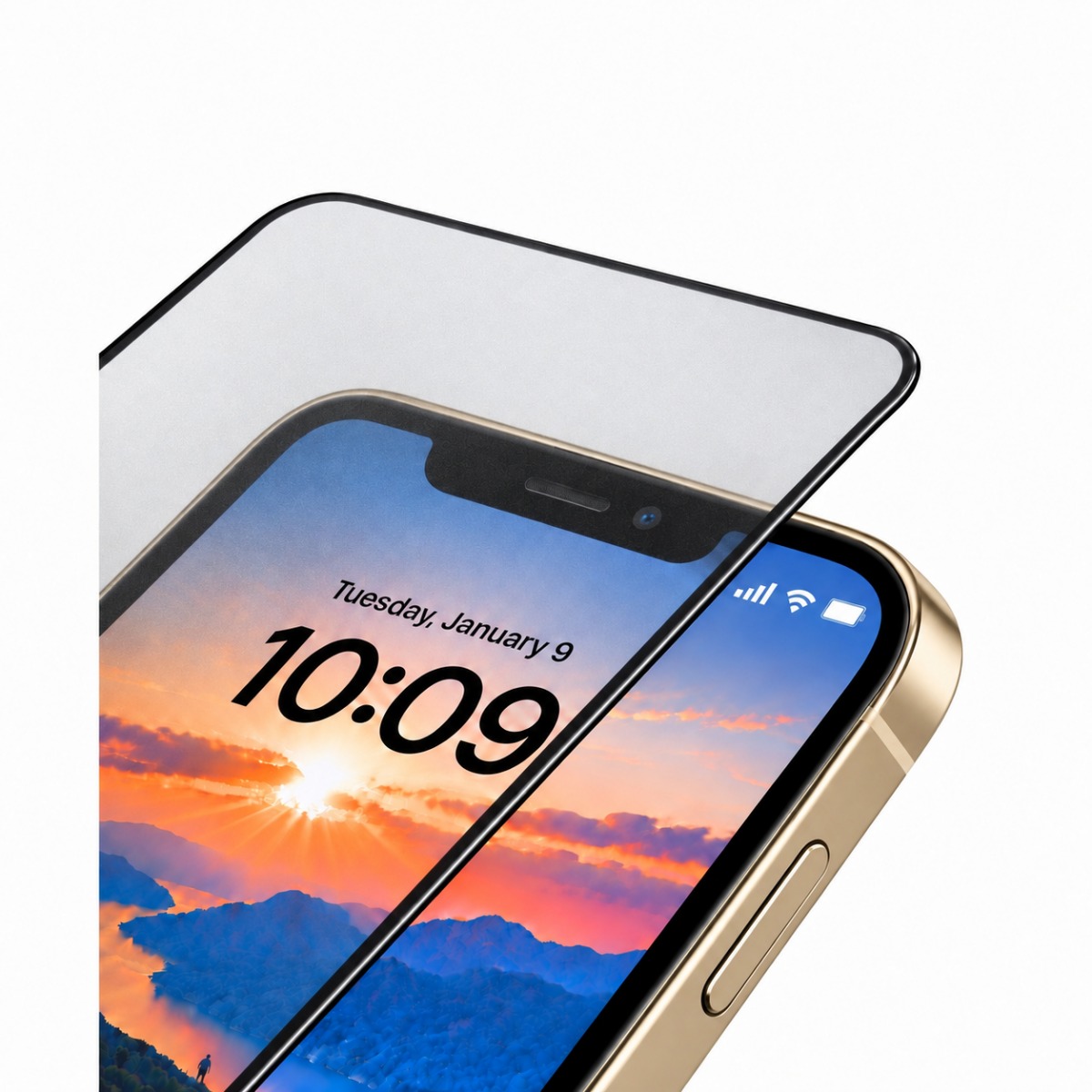 Guardline - Panzerglas ScreenGuard Matt für iPhone 12 | 12 Pro – Bild 3