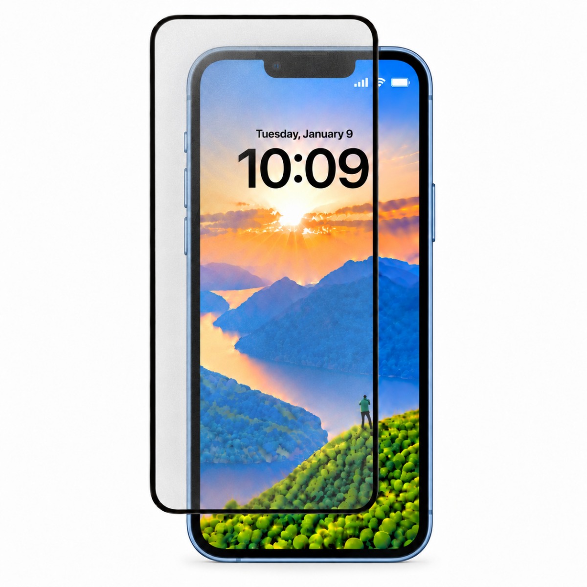 Guardline - Panzerglas ScreenGuard Matt für iPhone 13 Pro Max |14 Plus – Bild 2