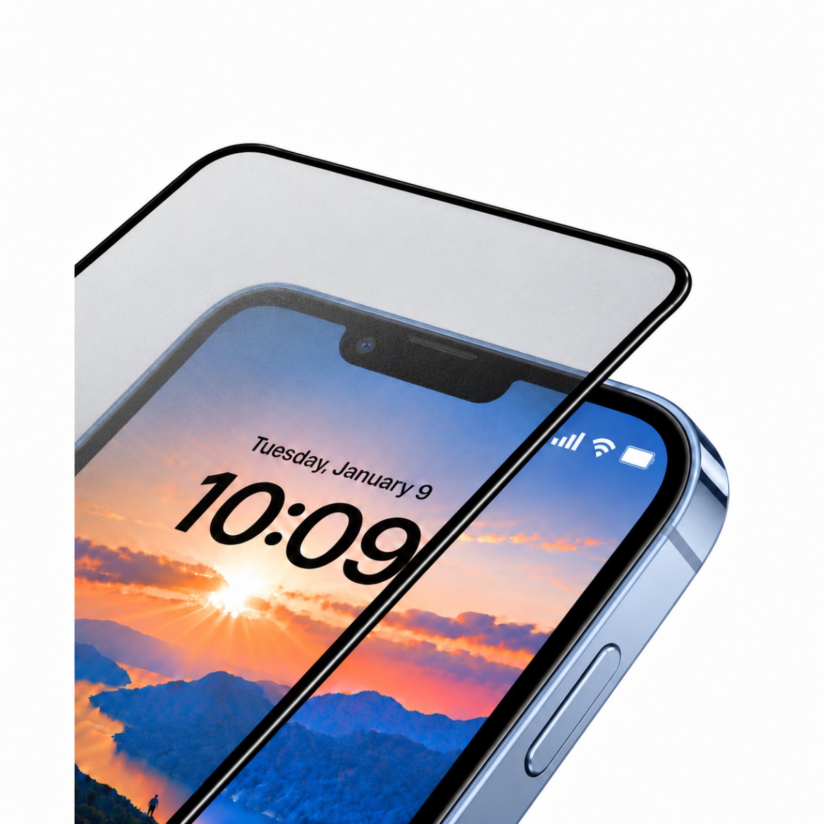 Guardline - Panzerglas ScreenGuard Matt für iPhone 13 Pro Max |14 Plus – Bild 3